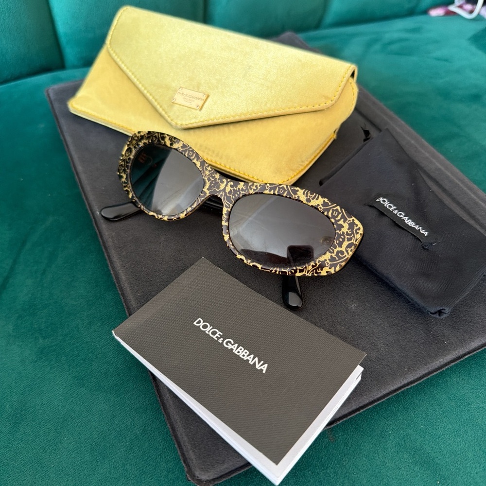 Dolce & Gabbana Cat Eye Sunglasses - Picture 3 of 4